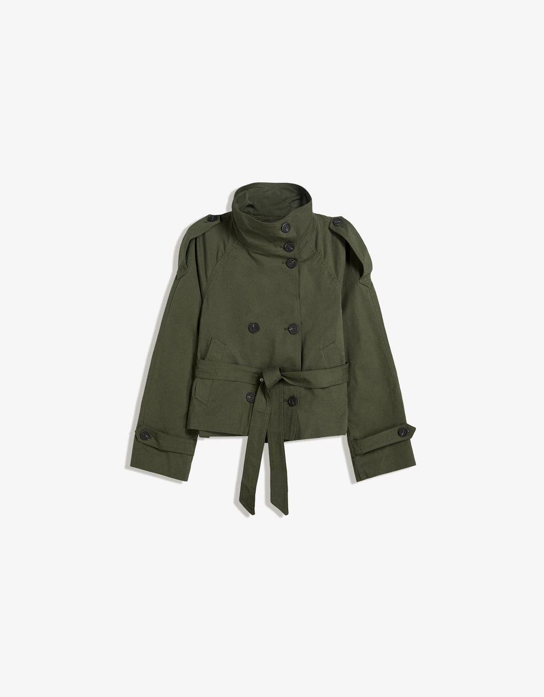 SOFIA | Cropped Trench Coat