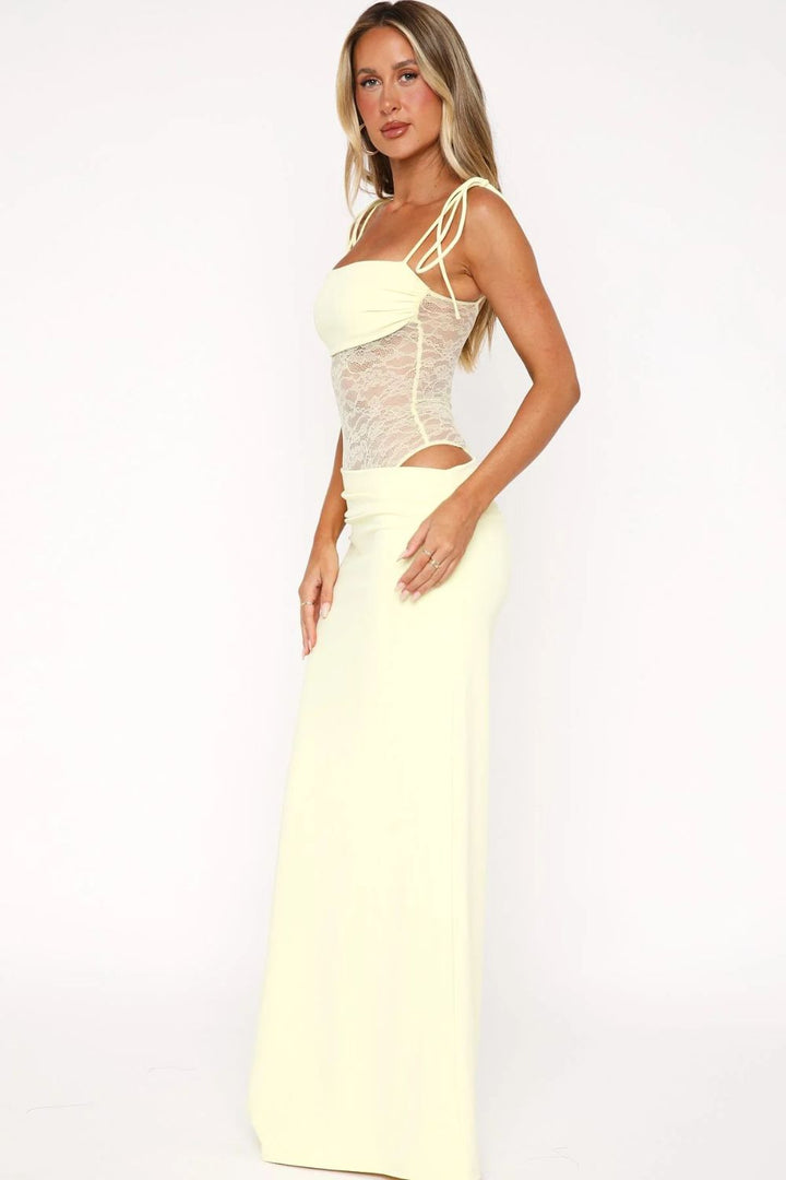 MARLEE | Lace Maxi Dress