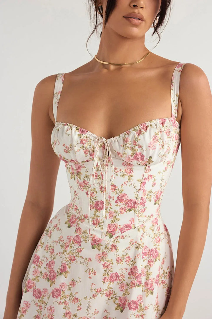 LORAL | SUNHEART SUNSET MIDI DRESS