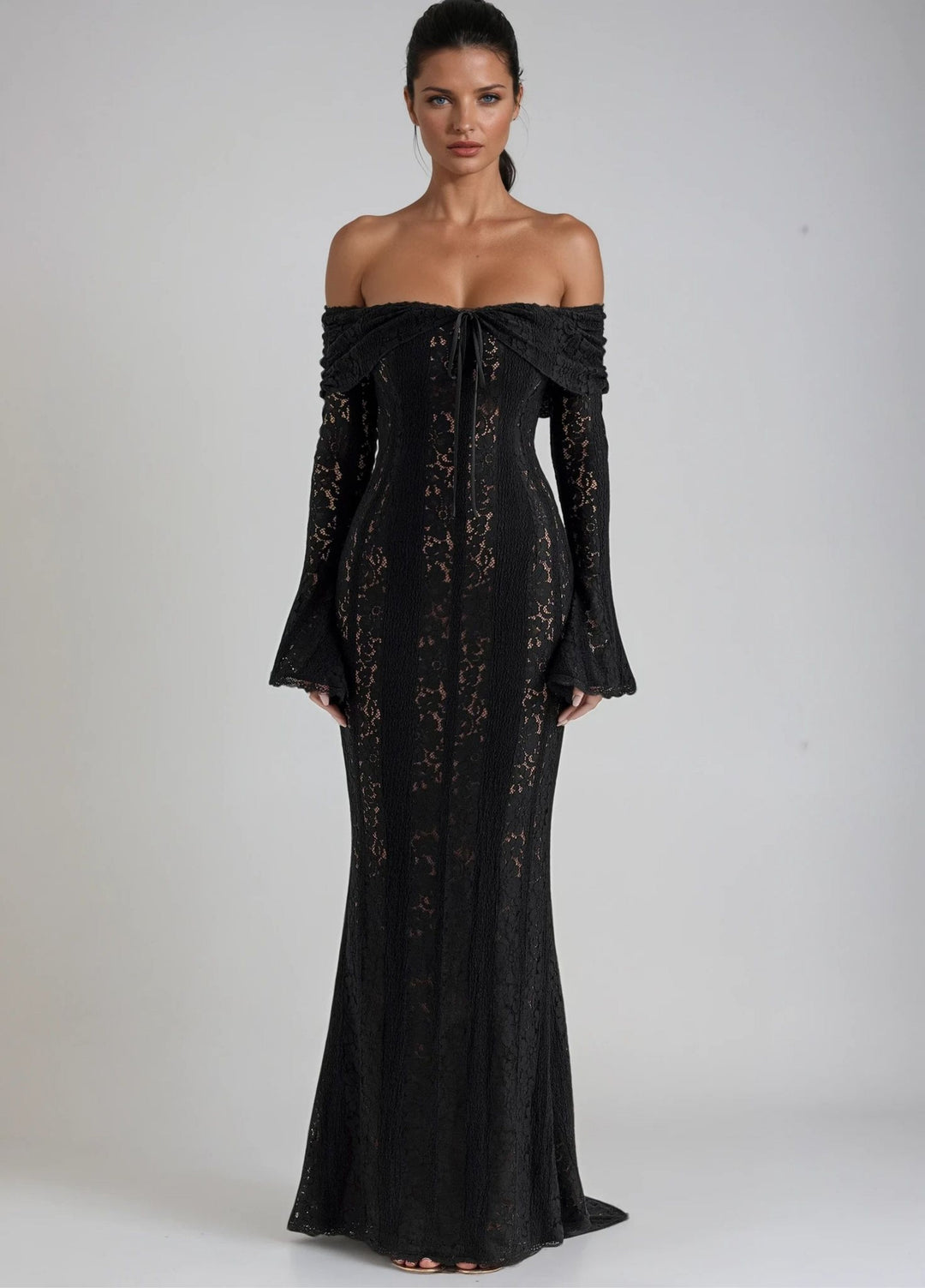 LINA| Maxi Lace Dress