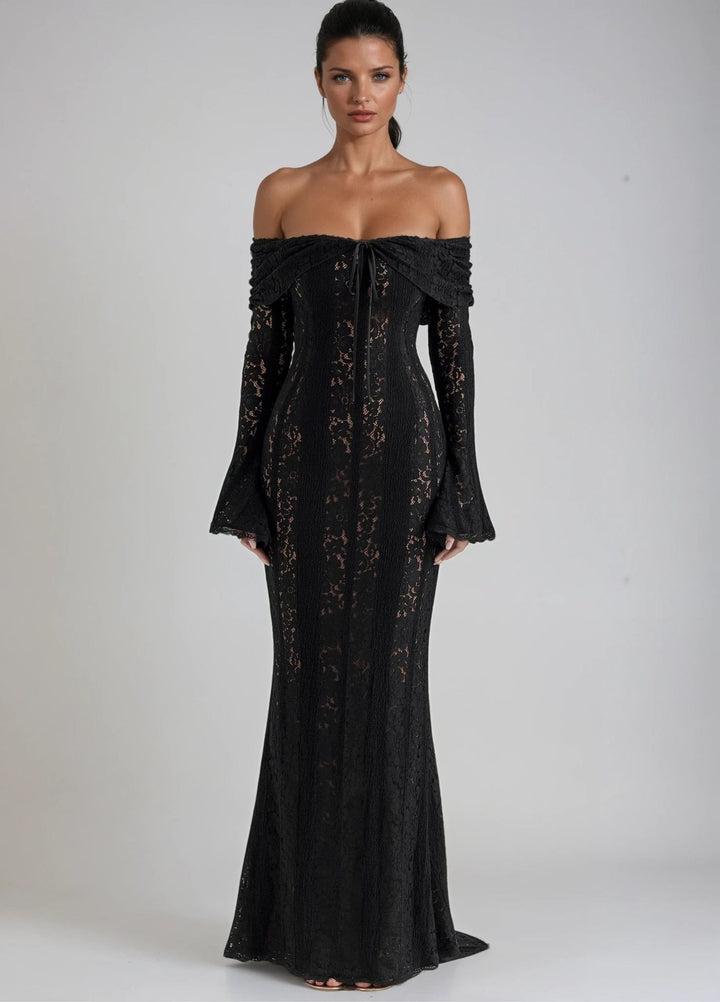 LINA| Maxi Lace Dress