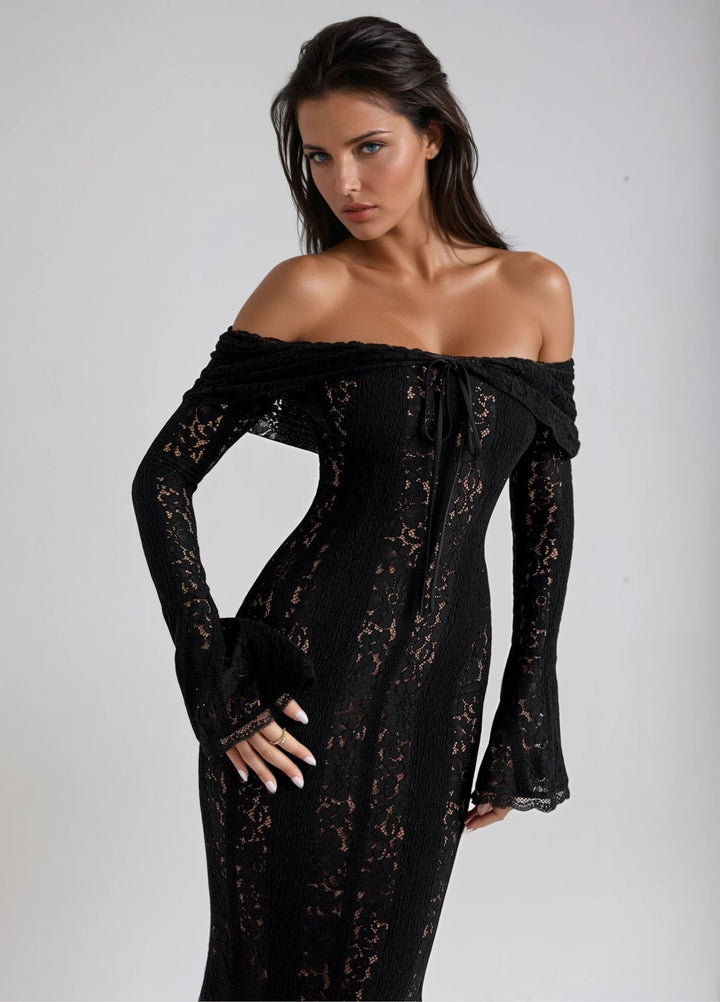 LINA| Maxi Lace Dress