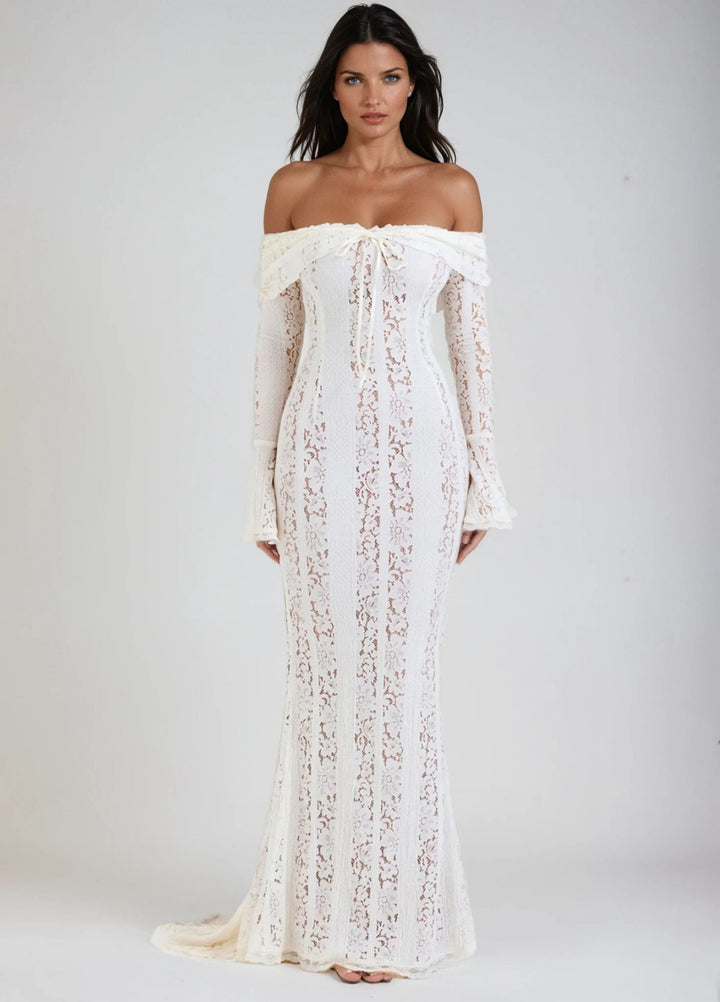LINA| Maxi Lace Dress