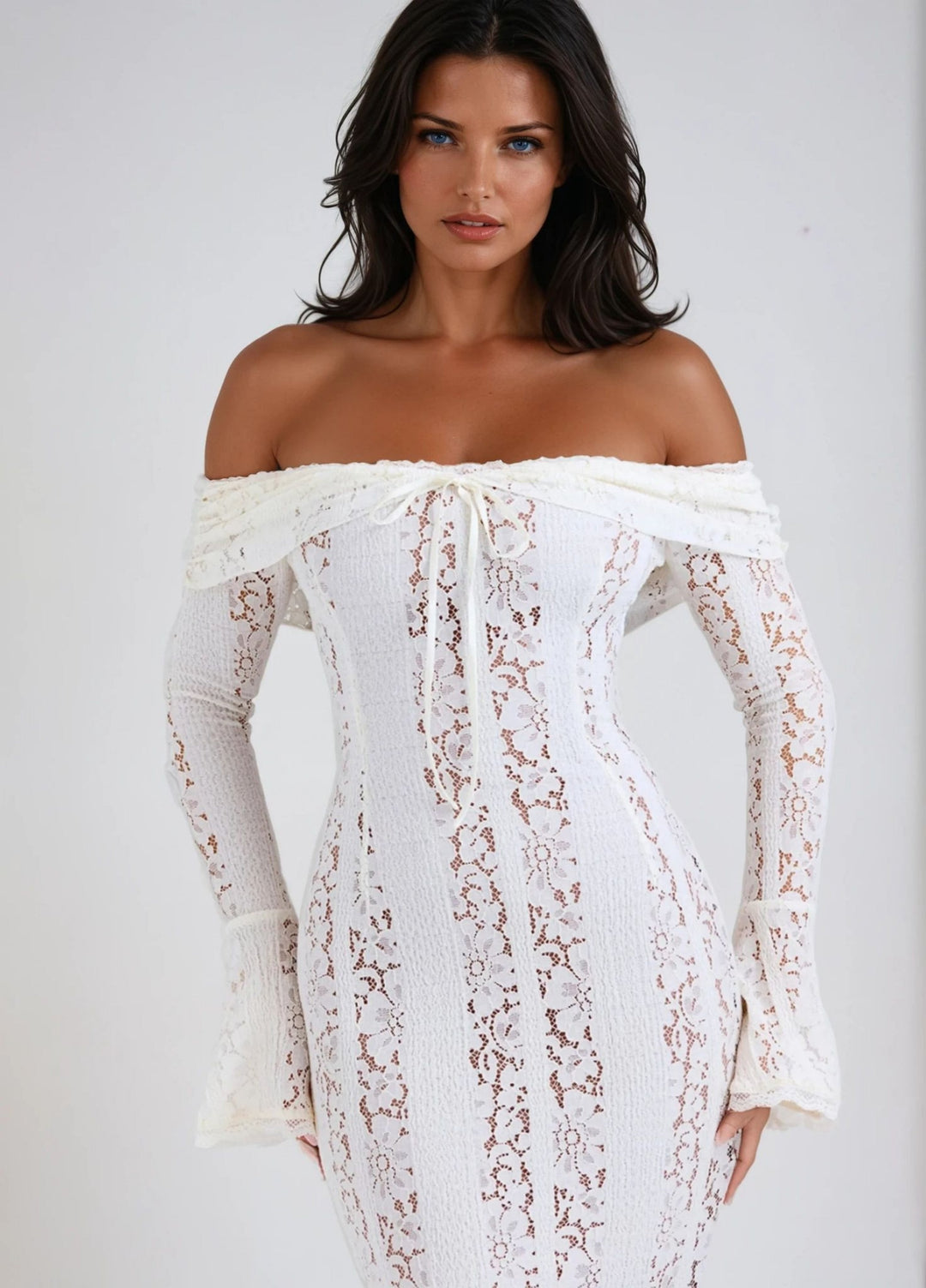LINA| Maxi Lace Dress