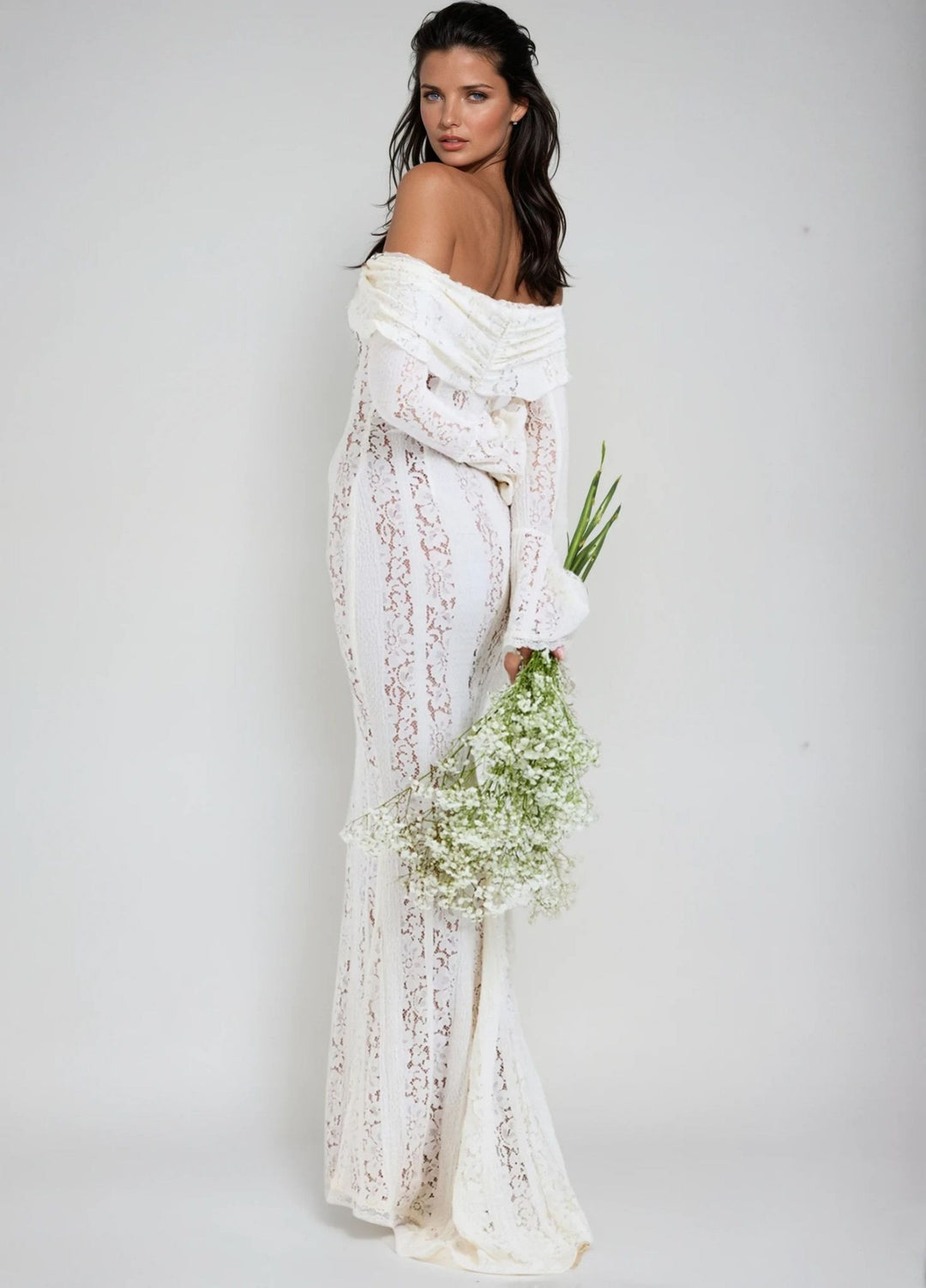 LINA| Maxi Lace Dress