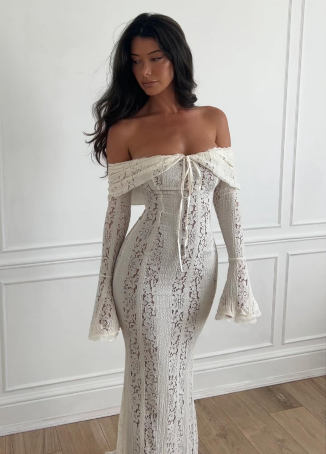 LINA| Maxi Lace Dress