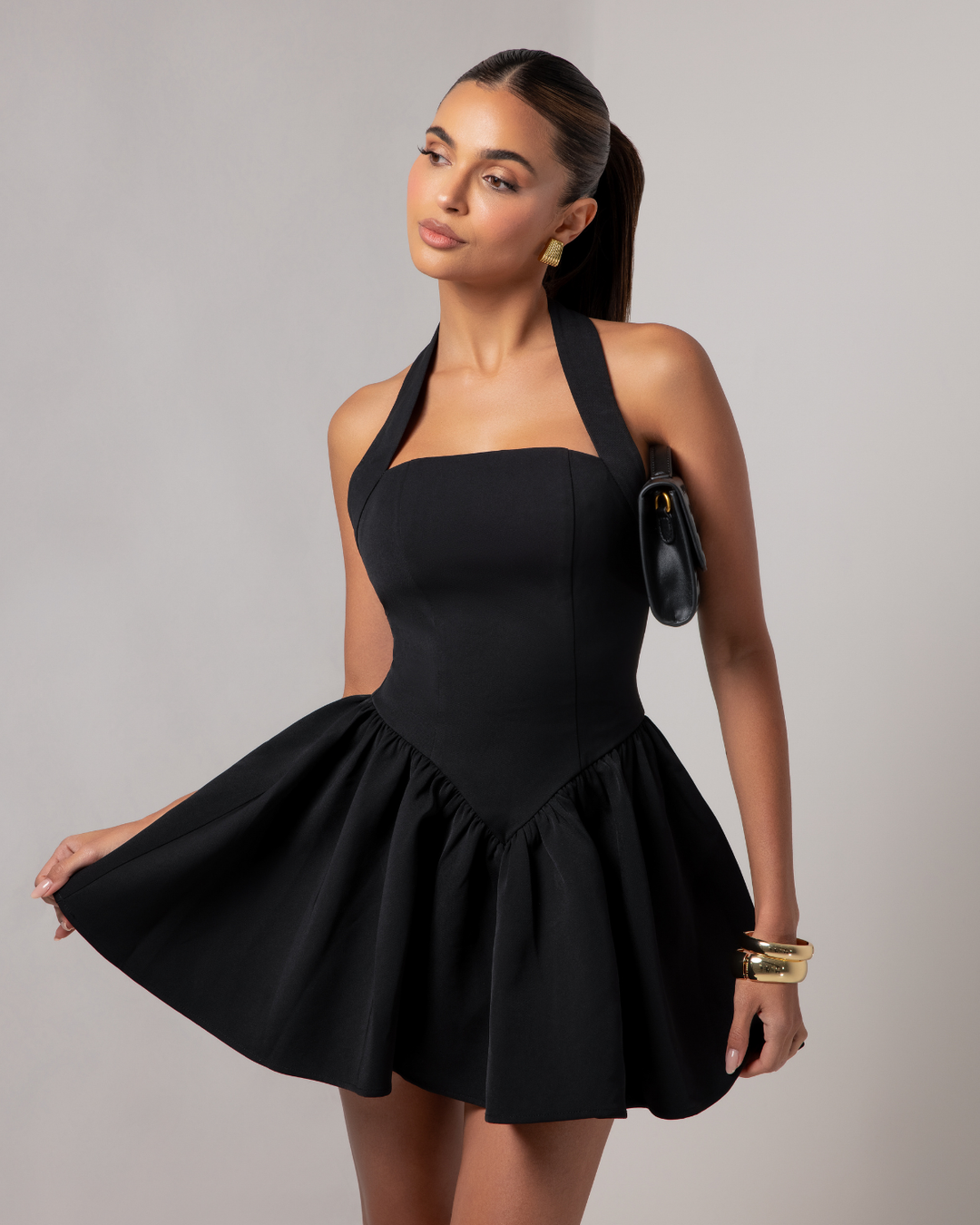 AYLA| Elegant Halter Dress