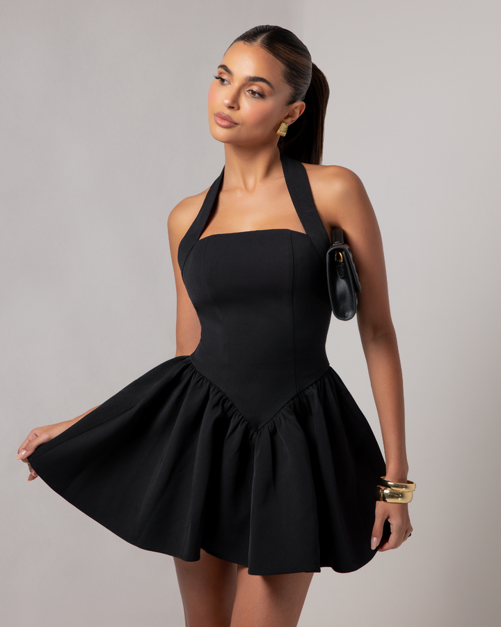 AYLA| Elegant Halter Dress