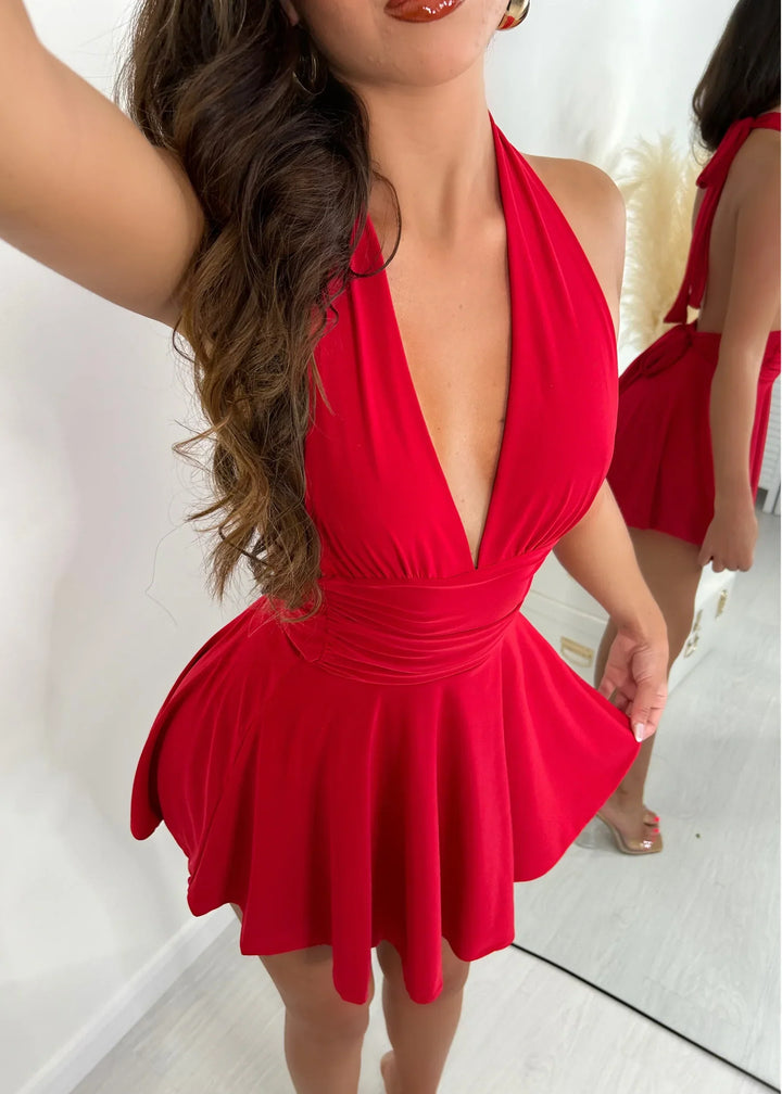 LIYA | Stretchy Halter Dress
