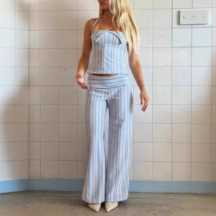HOLLY | Striped Two-Piece Set