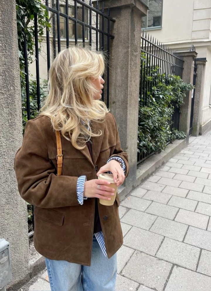 JULIE | Suede Blazer