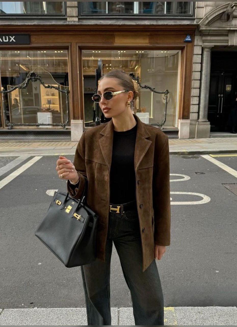 JULIE | Suede Blazer