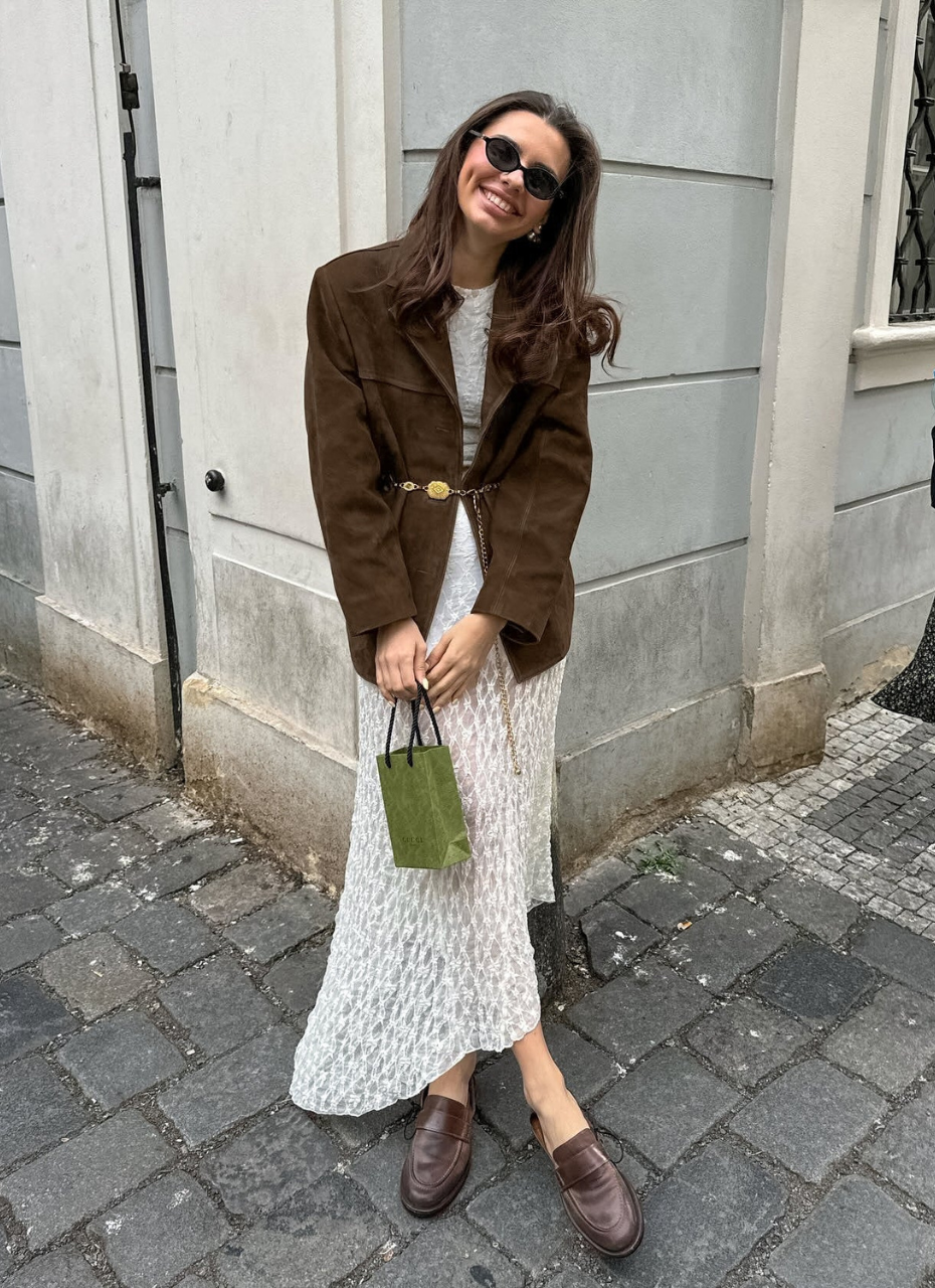 JULIE | Suede Blazer