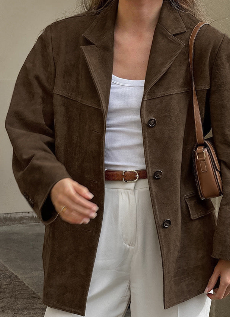 JULIE | Suede Blazer