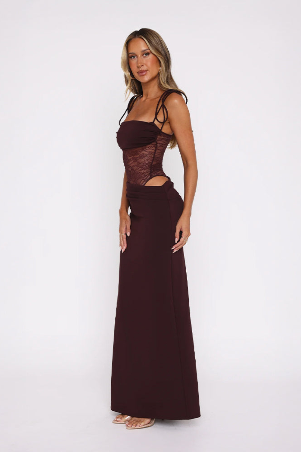 MARLEE | Lace Maxi Dress