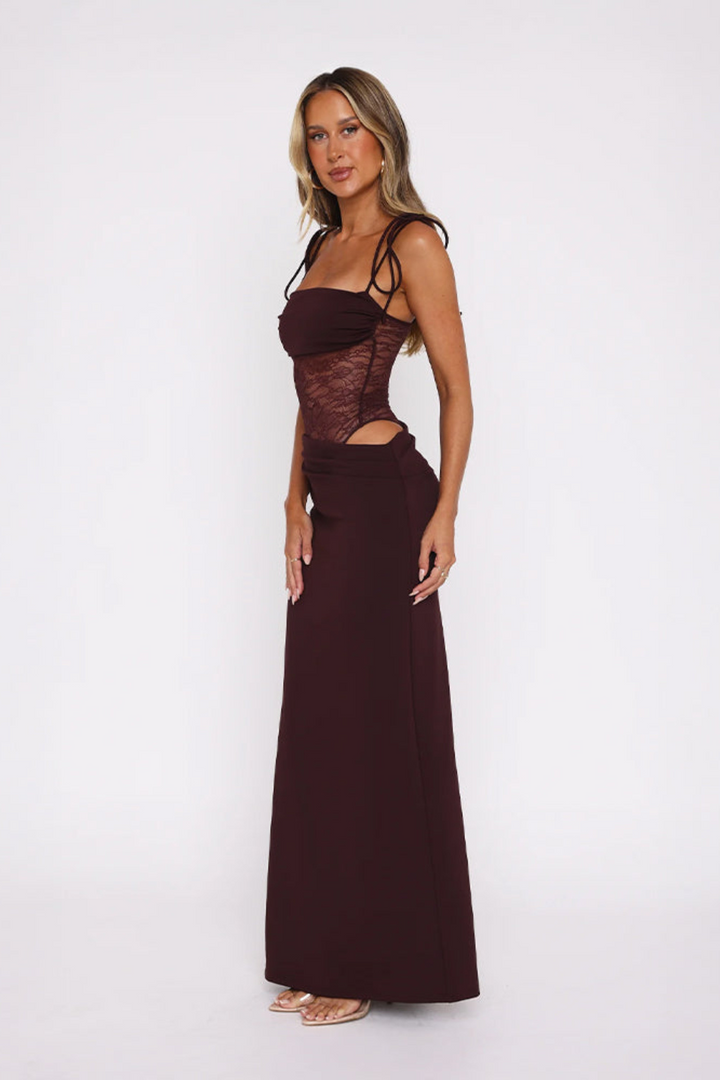 MARLEE | Lace Maxi Dress