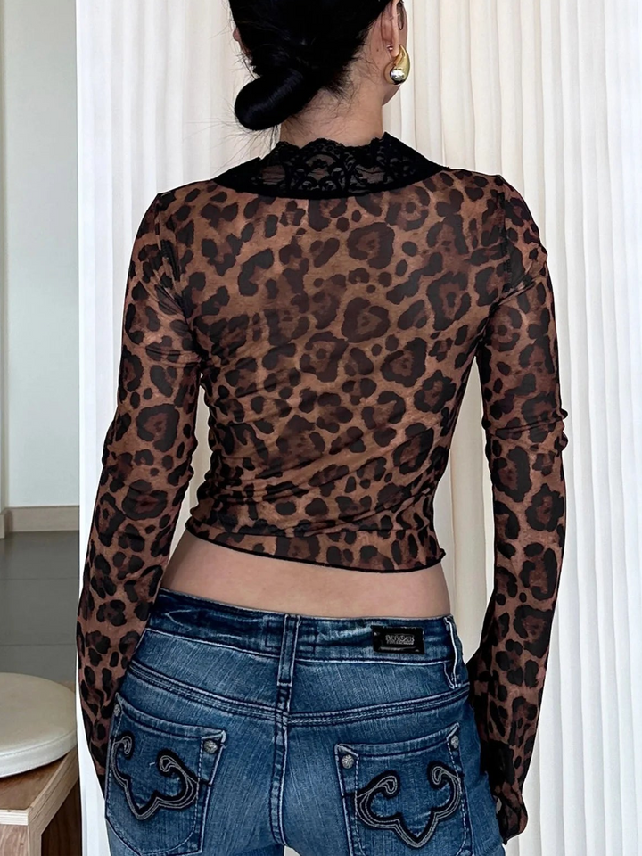 MOON | Shadow Lace Top