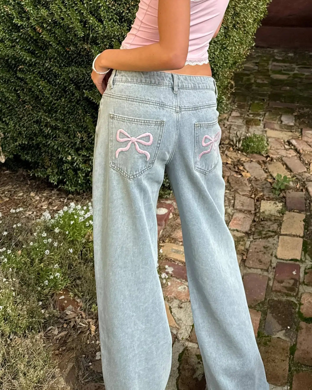 MAE | Bow Tie Jeans