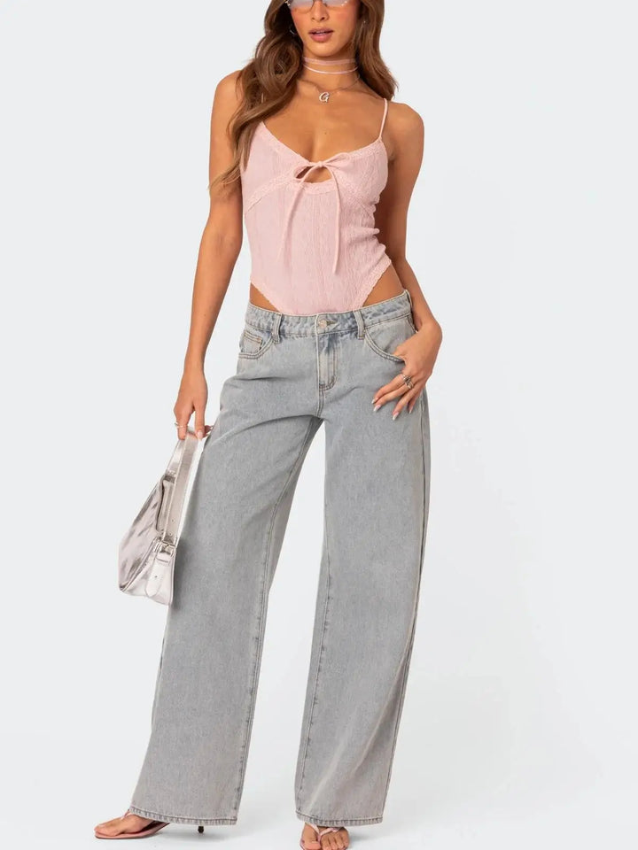 MAE | Bow Tie Jeans
