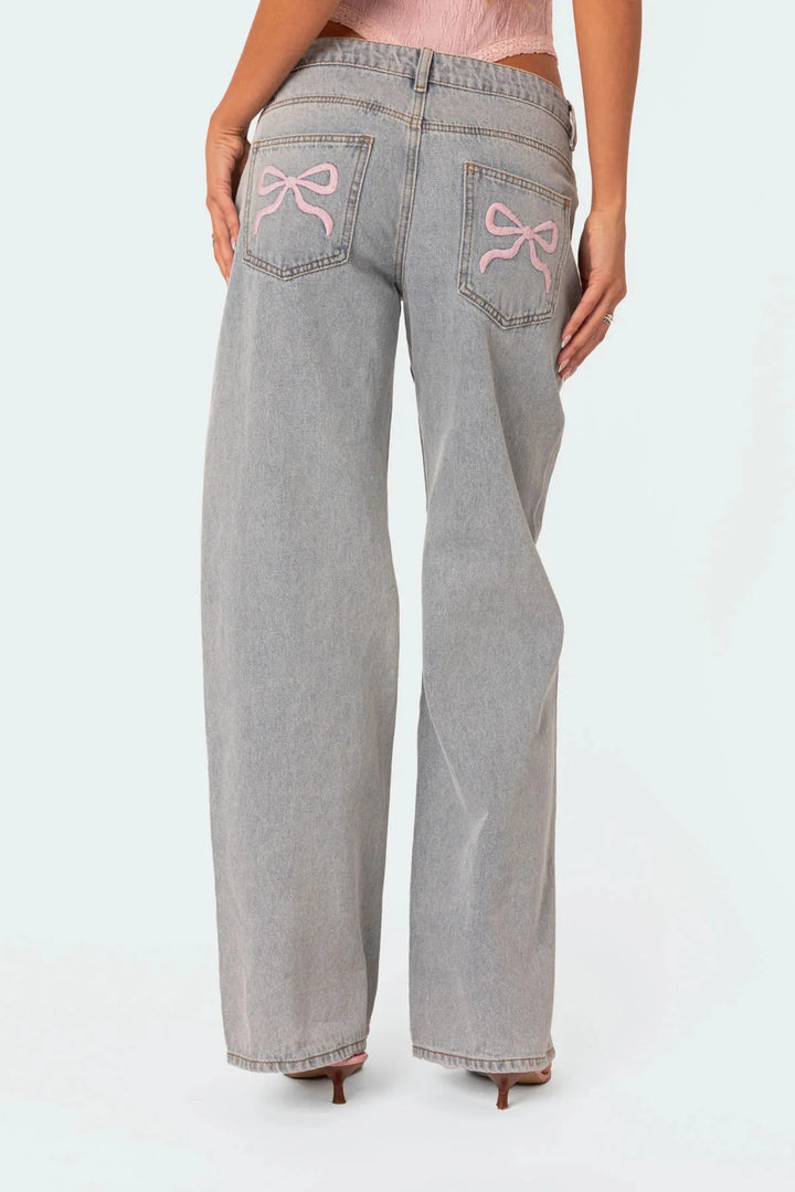 MAE | Bow Tie Jeans
