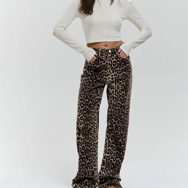 SOPHIA | Leopard Jeans