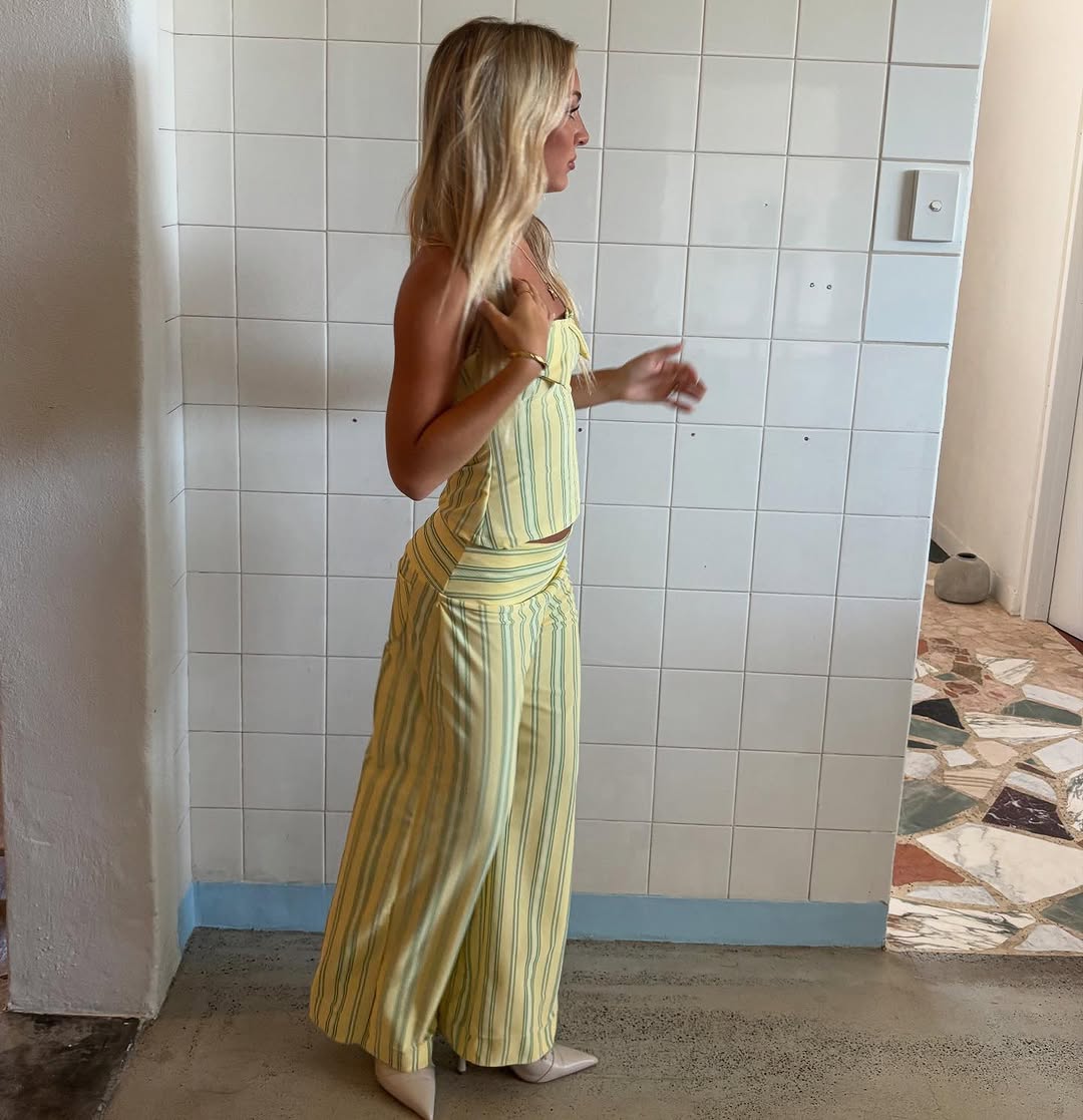 HOLLY | Striped Two-Piece Set