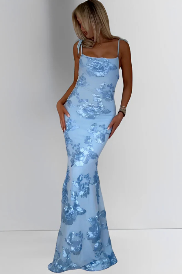 ANGEL | Flower Maxi Dress
