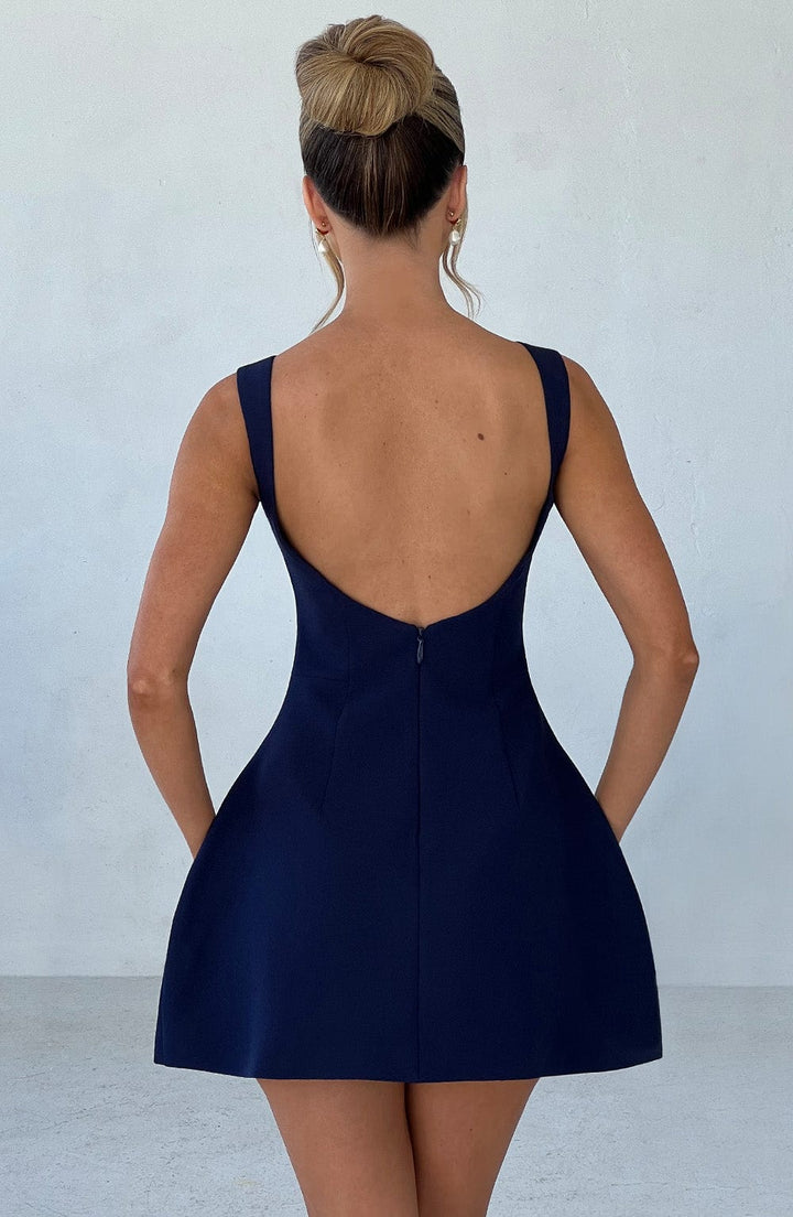 LILA | BACKLESS MINI DRESS