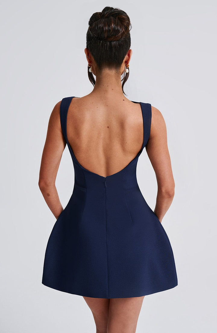 LILA | BACKLESS MINI DRESS
