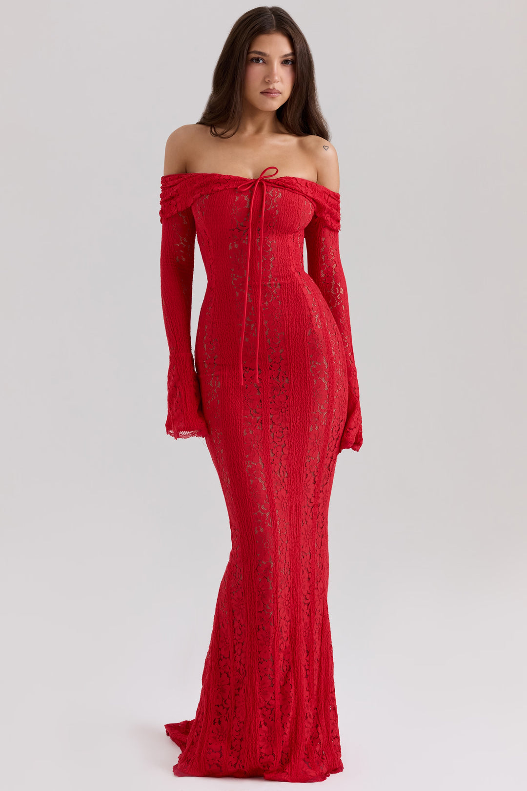 LINA| Maxi Lace Dress