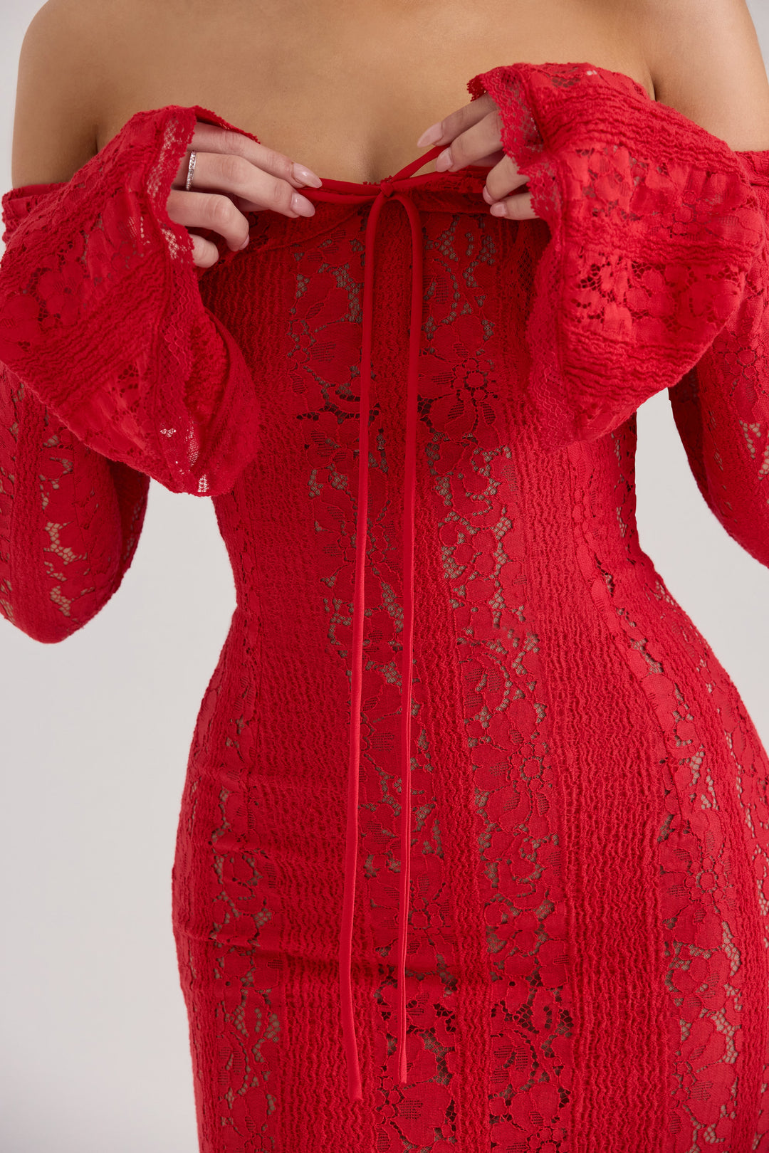 LINA| Maxi Lace Dress