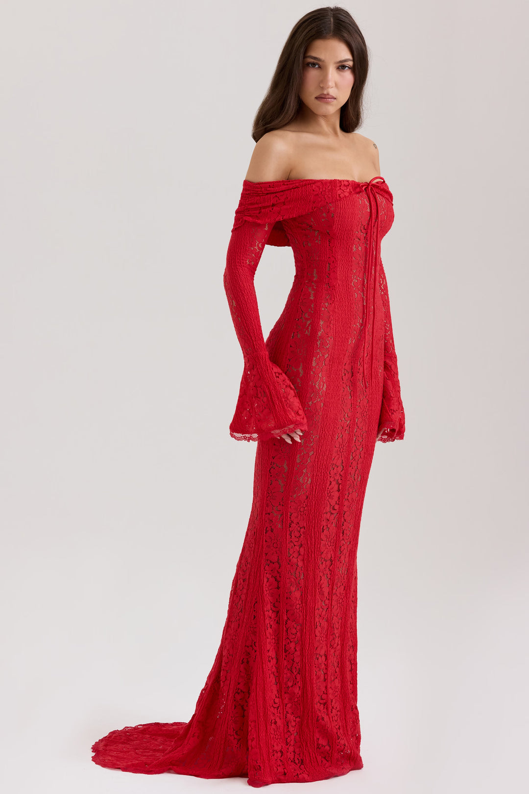 LINA| Maxi Lace Dress