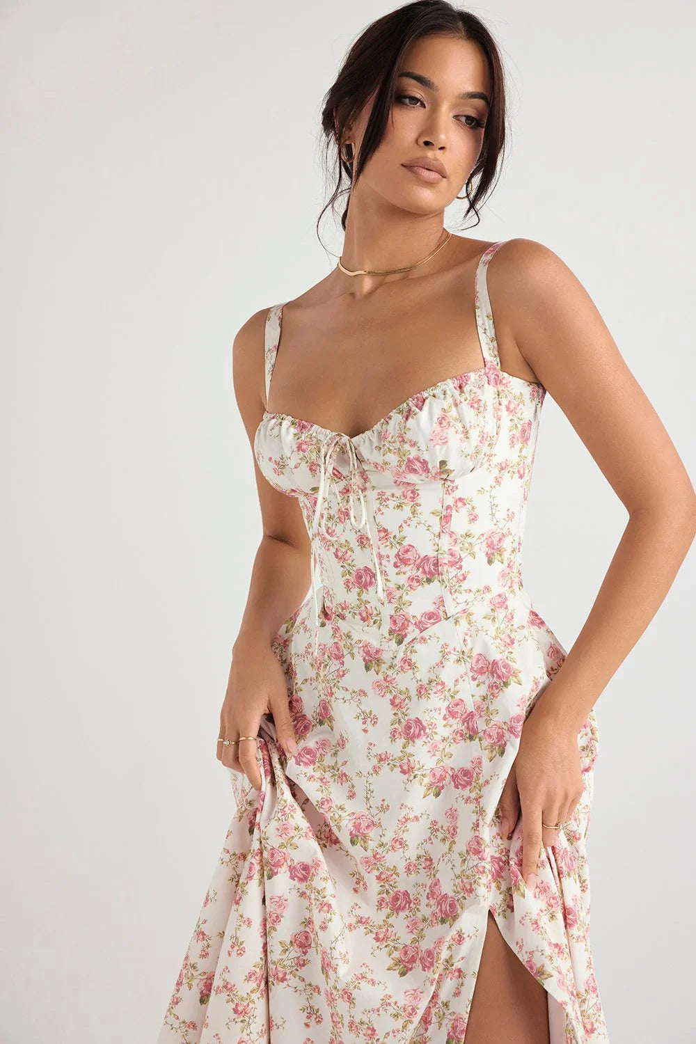 LORAL | SUNHEART SUNSET MIDI DRESS