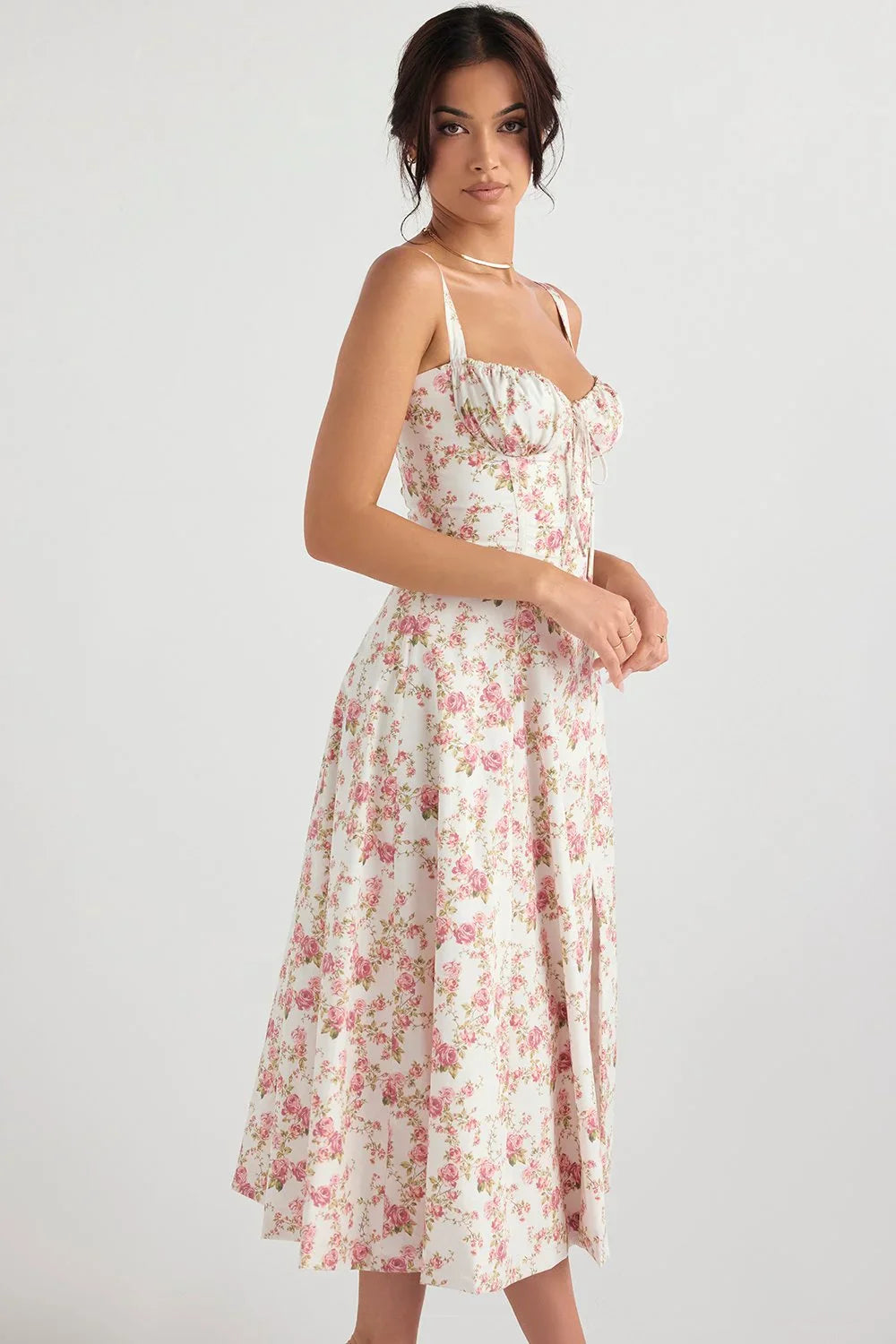 LORAL | SUNHEART SUNSET MIDI DRESS