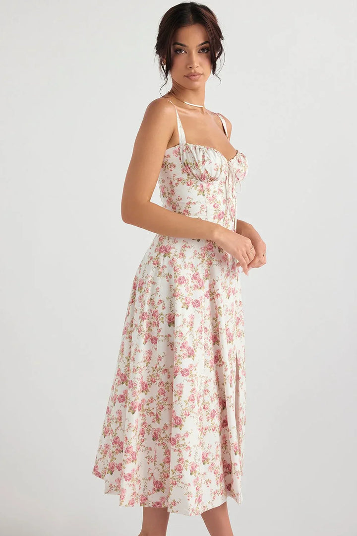 LORAL | SUNHEART SUNSET MIDI DRESS