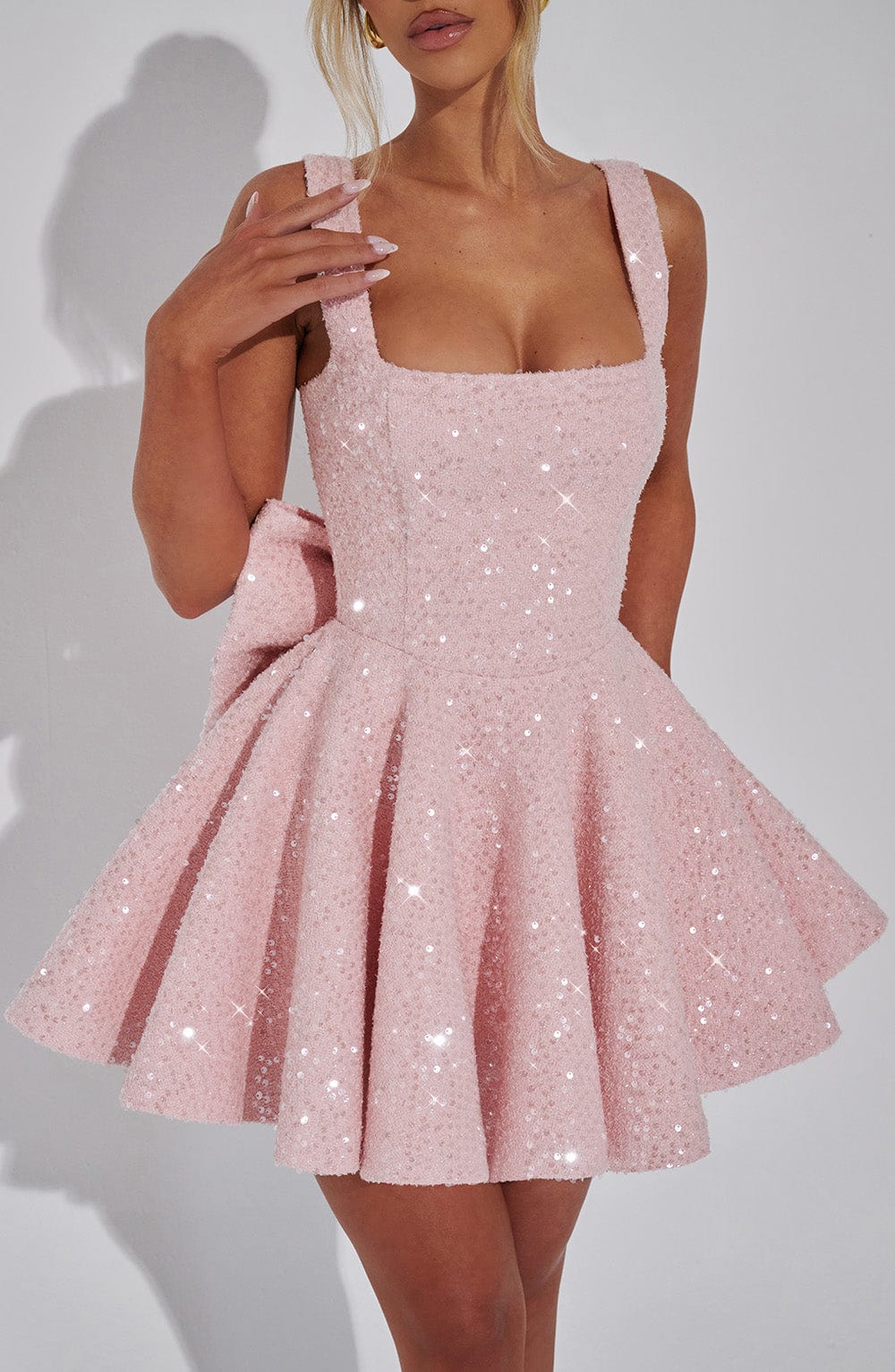 AMY | Dazzling Bow Dress