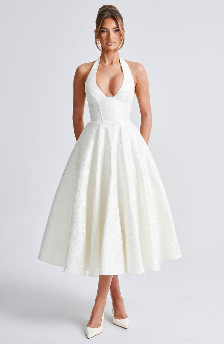AVA | Halter Midi Dress