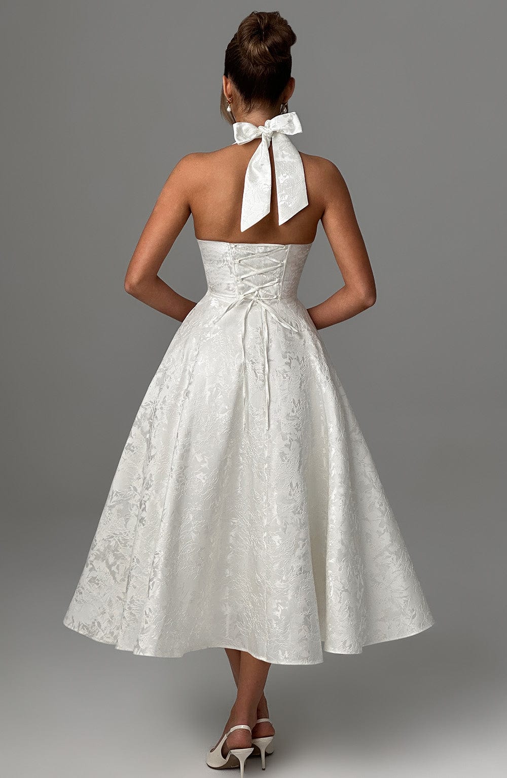 AVA | Halter Midi Dress
