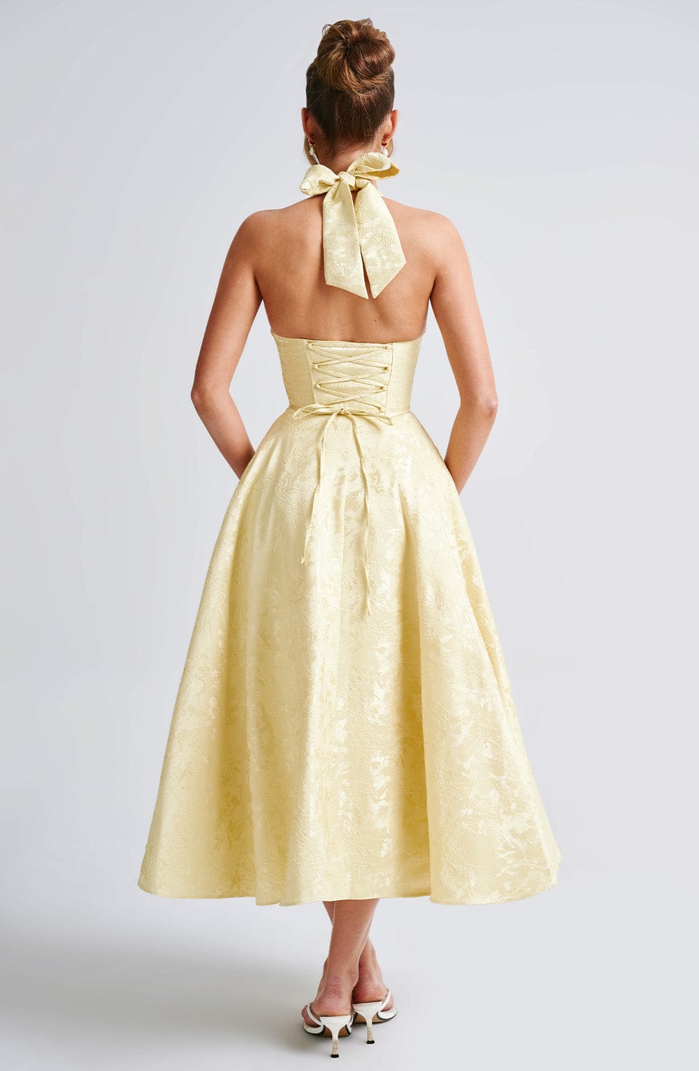 AVA | Halter Midi Dress