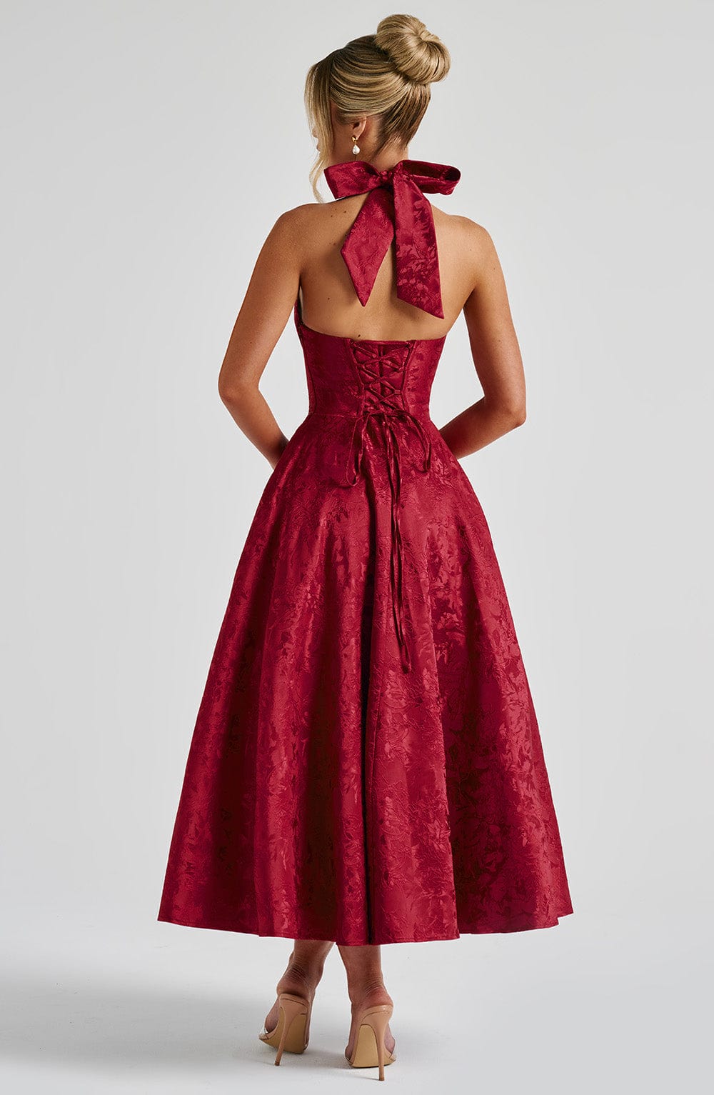 AVA | Halter Midi Dress