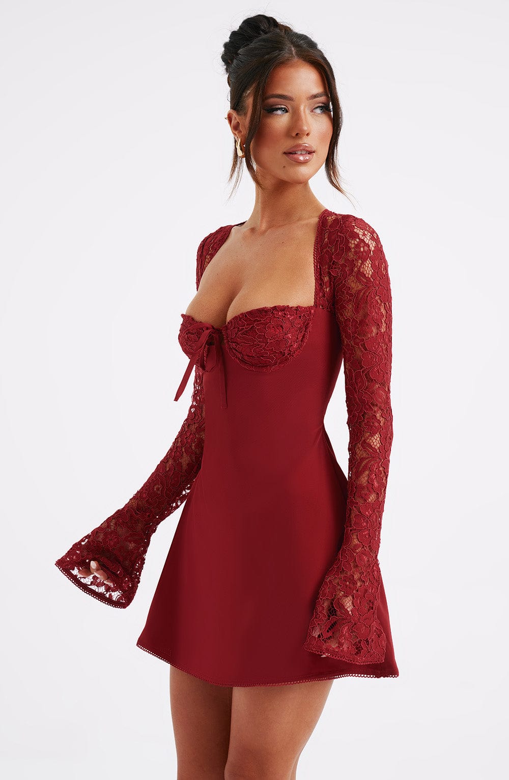 LIZA | LACE MINI DRESS