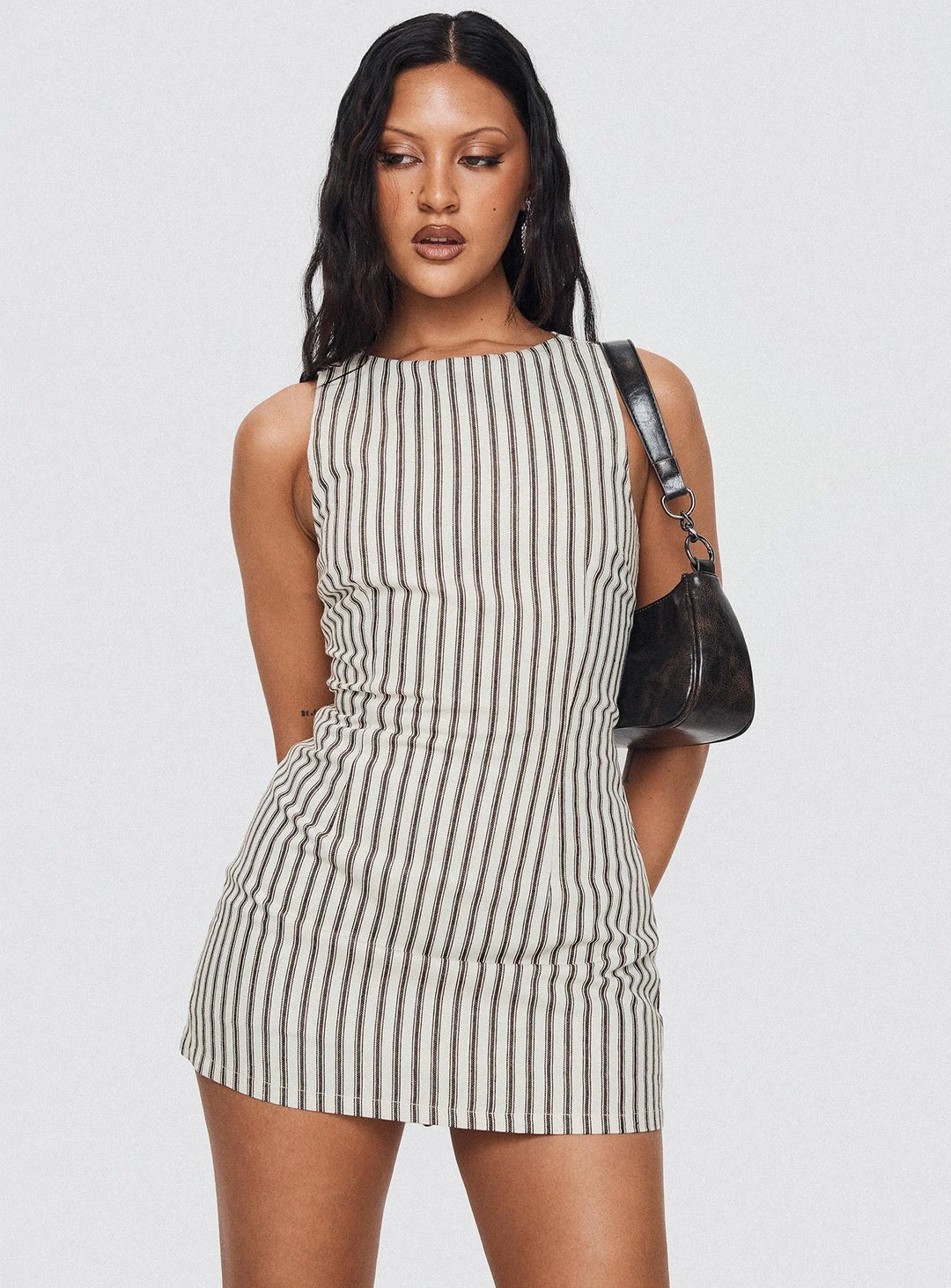 HOLLY | Striped Mini Dress