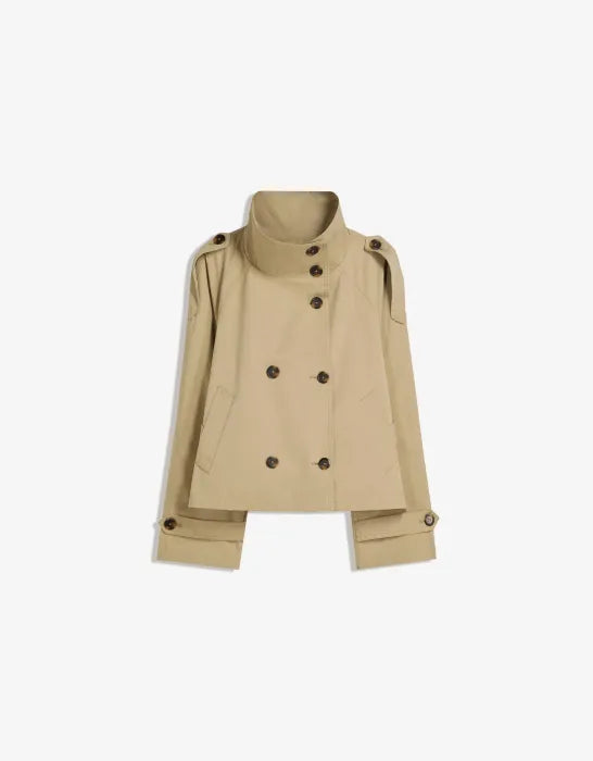 SOFIA | Cropped Trench Coat